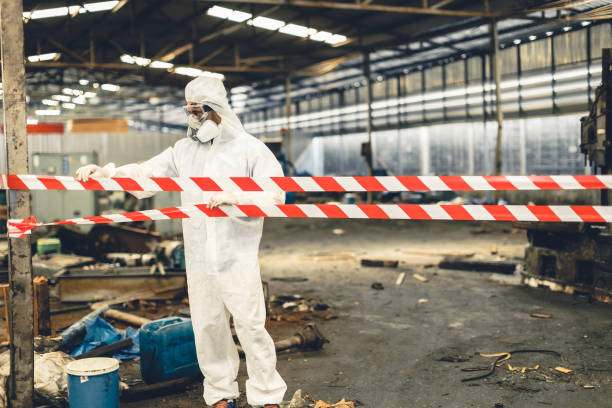 Professional Trauma Scene Cleanup technician working in Anna, IL